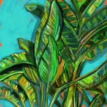 Load image into Gallery viewer, Tropical Palms Passepartout 8x8&quot;