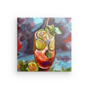 Raspberry Mojito Canvas